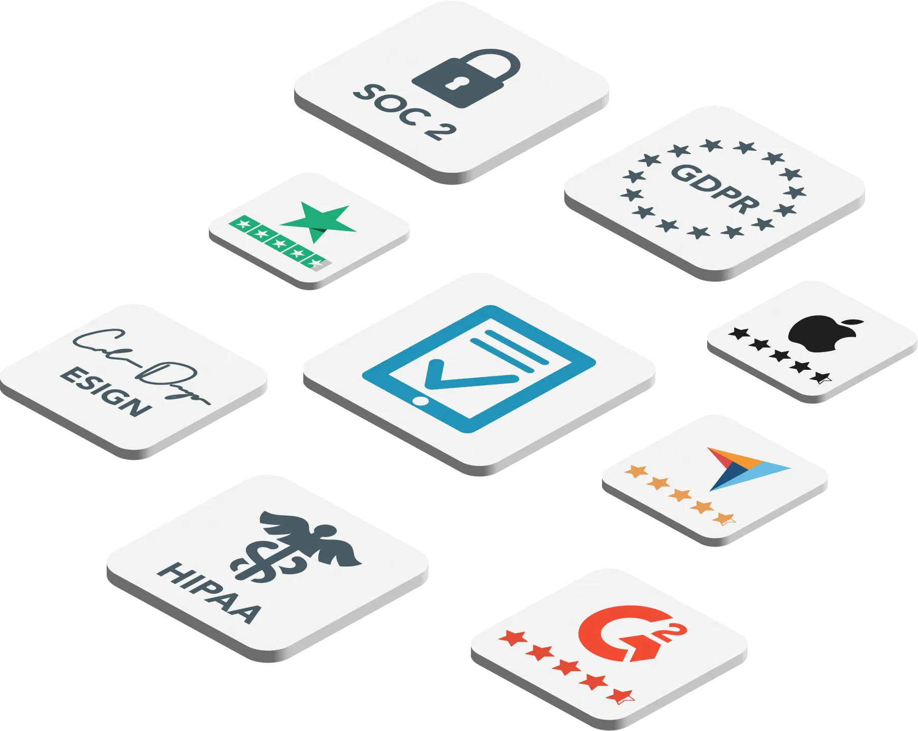 Offline forms keep data secure and compliant with regulations like HIPAA, GDPR, and SOC2.